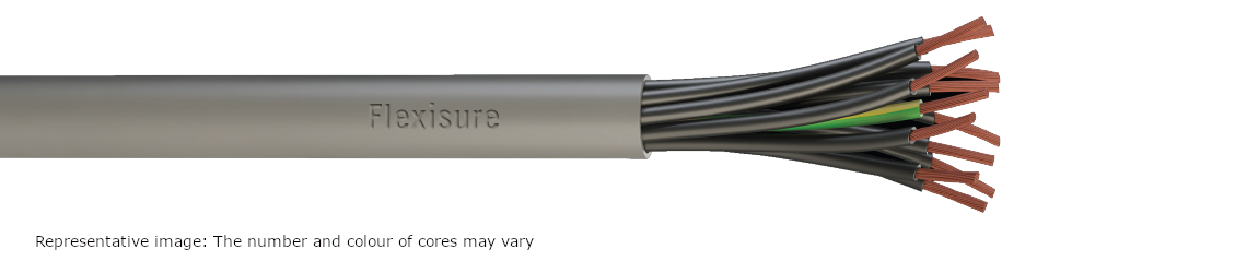 YY 1.5 3 CORE GREY 100 MTR REELS                   